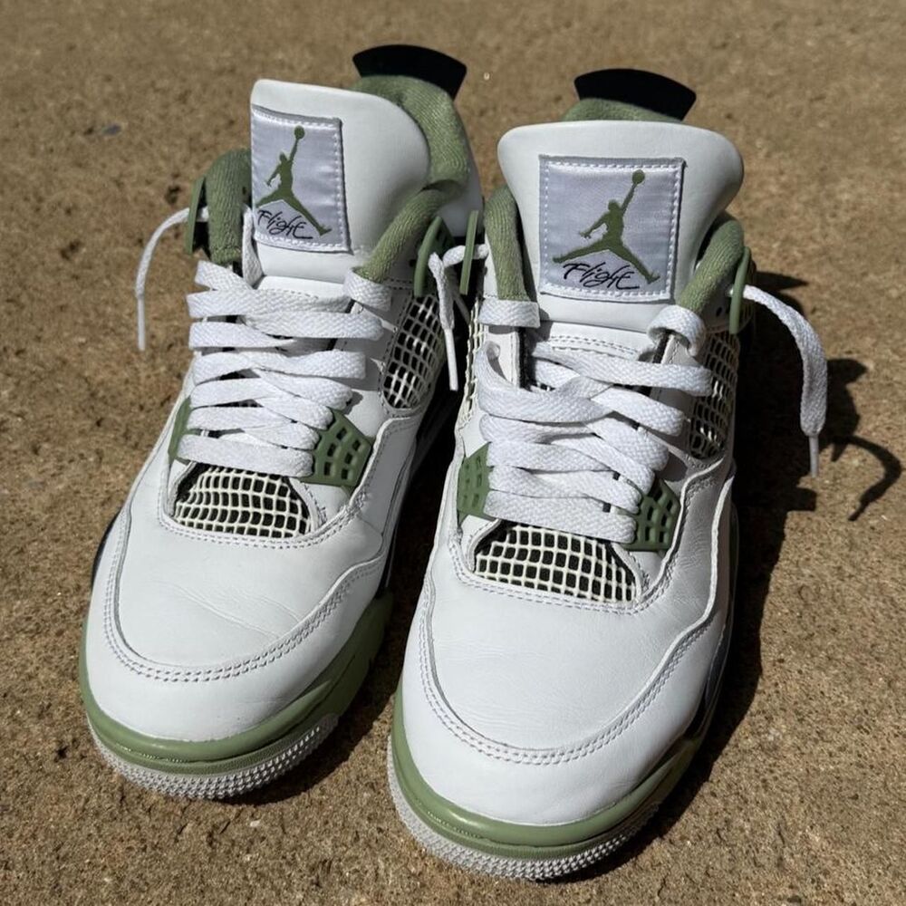 Jordan 4 retro "seafoam"